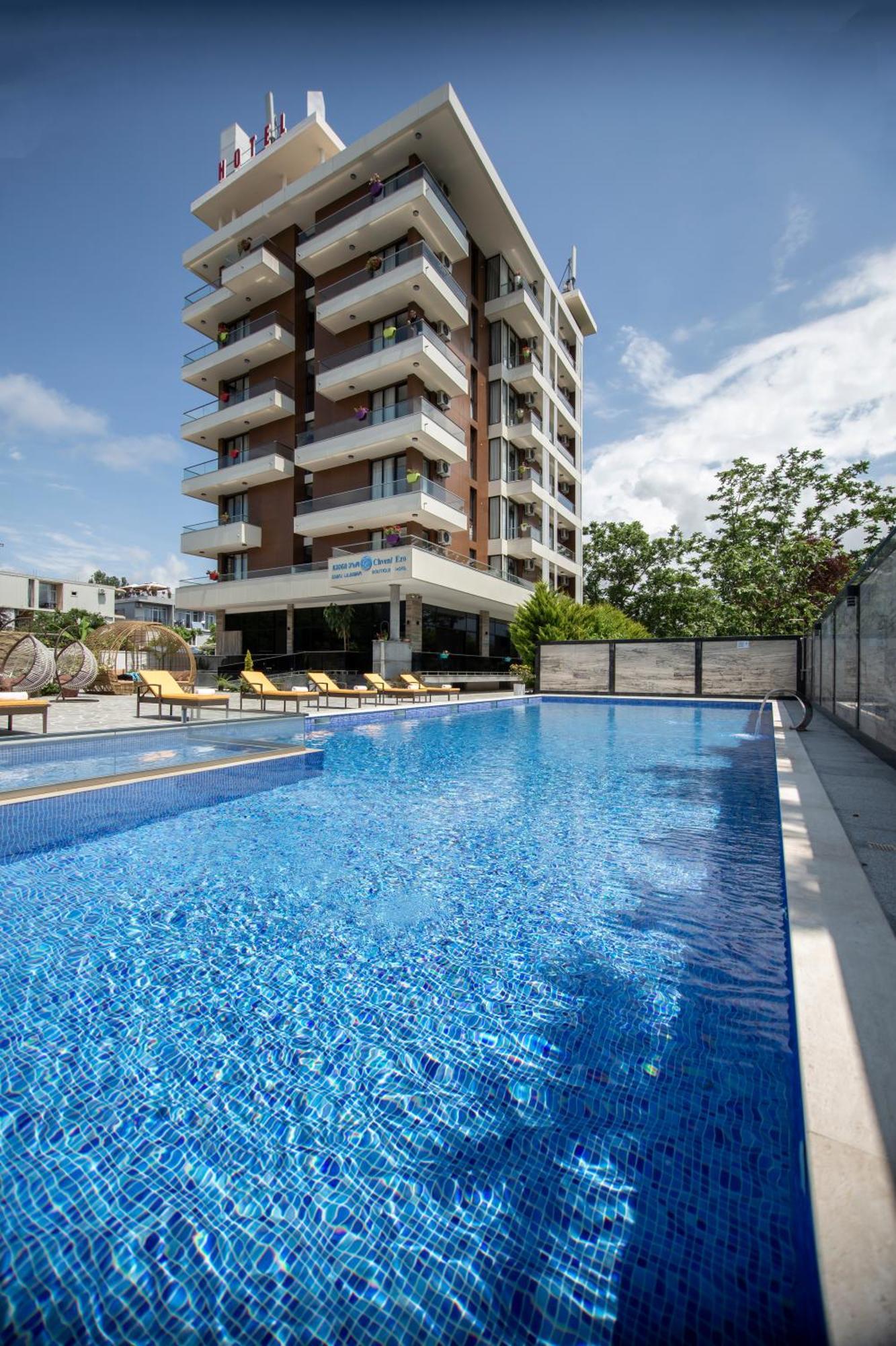 Chveni Ezo Boutique Hotel 科布列季 外观 照片